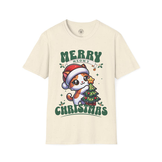 Merry Meowy Christmas - Unisex T-Shirt