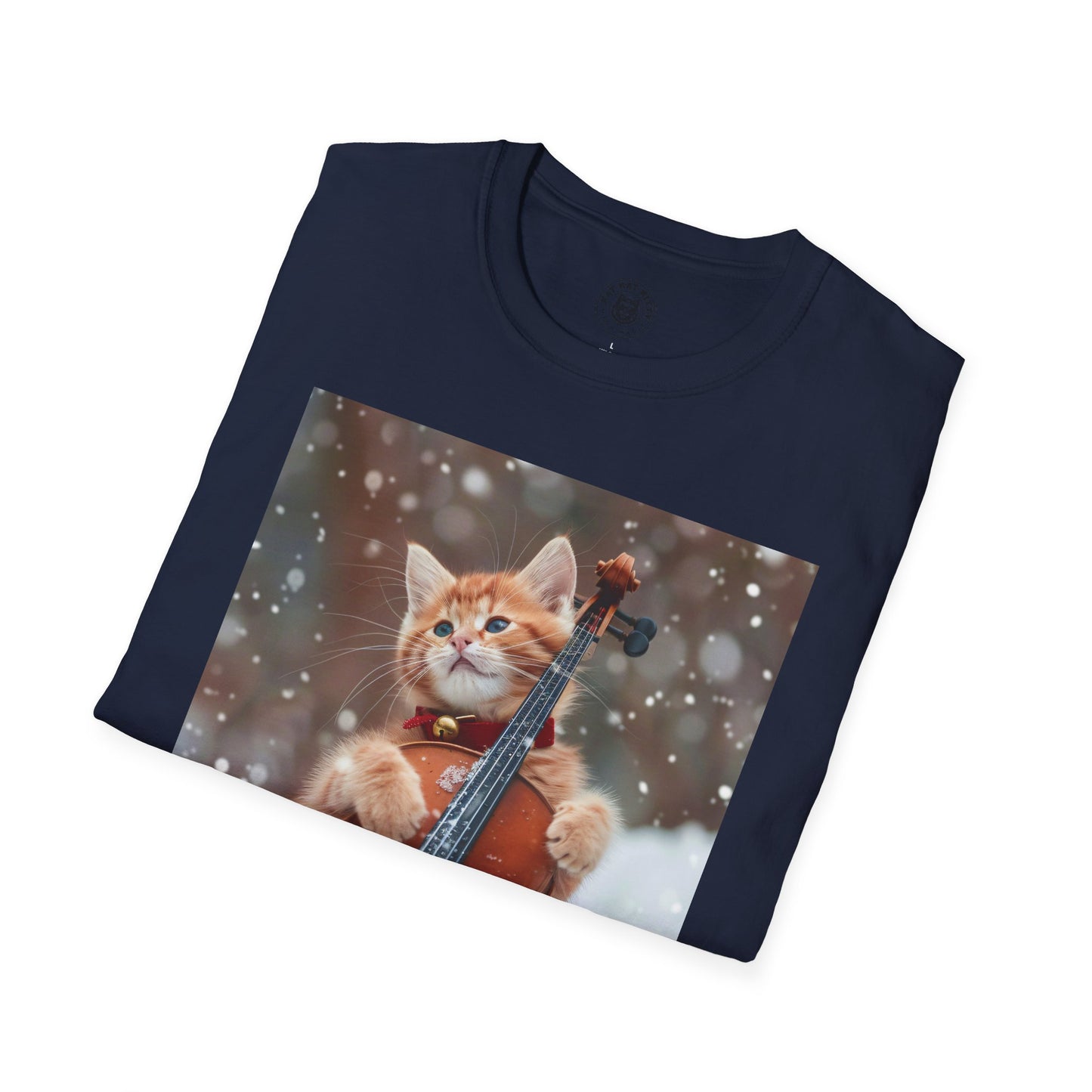 Violinist Cat - Unisex T-Shirt