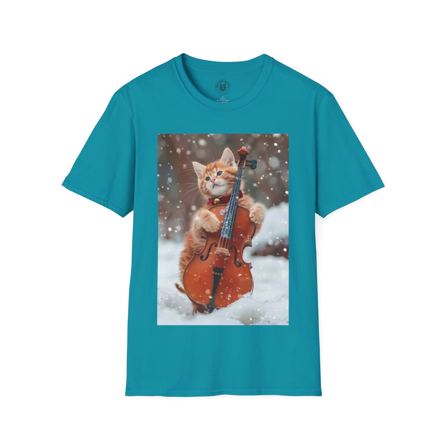 Violinist Cat - Unisex T-Shirt