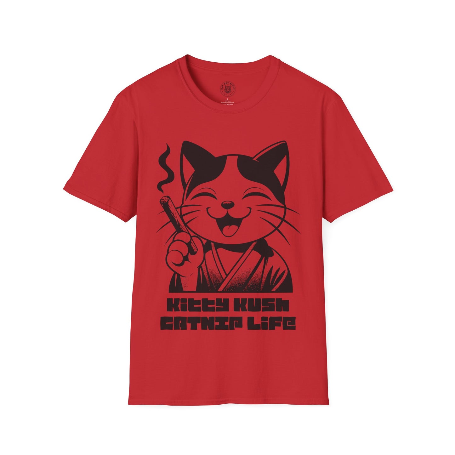 Kitty Kush - Unisex Cat Graphic Tees | Graphic T Shirts