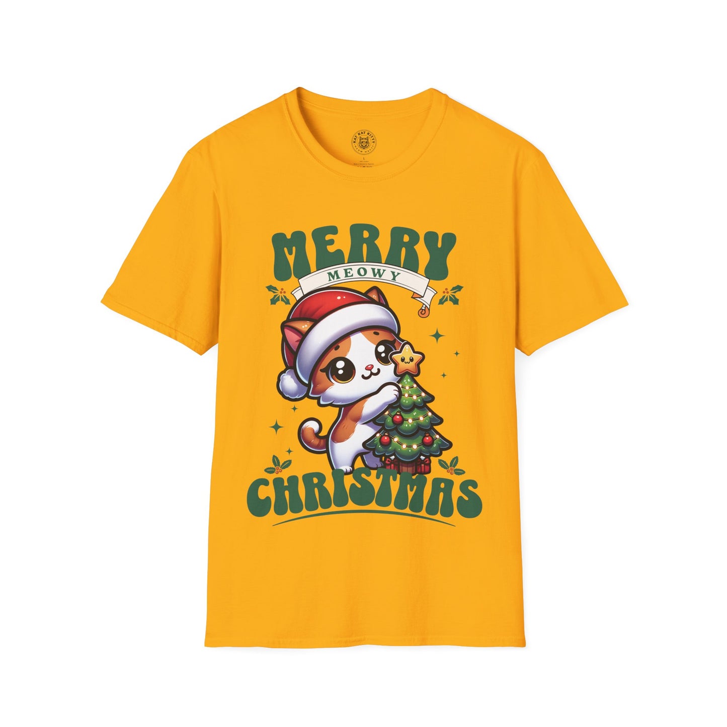 Merry Meowy Christmas - Unisex T-Shirt