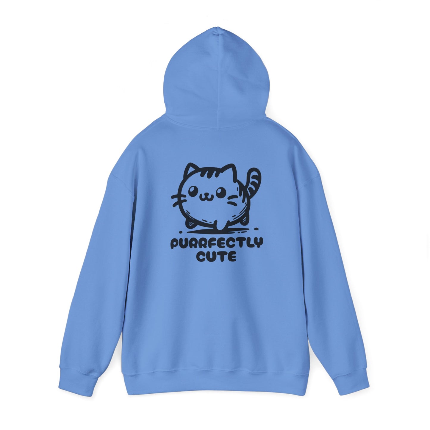 Purrrfectly Cute - Unisex Heavy Blend™ Hooded Cat Sweatshirt