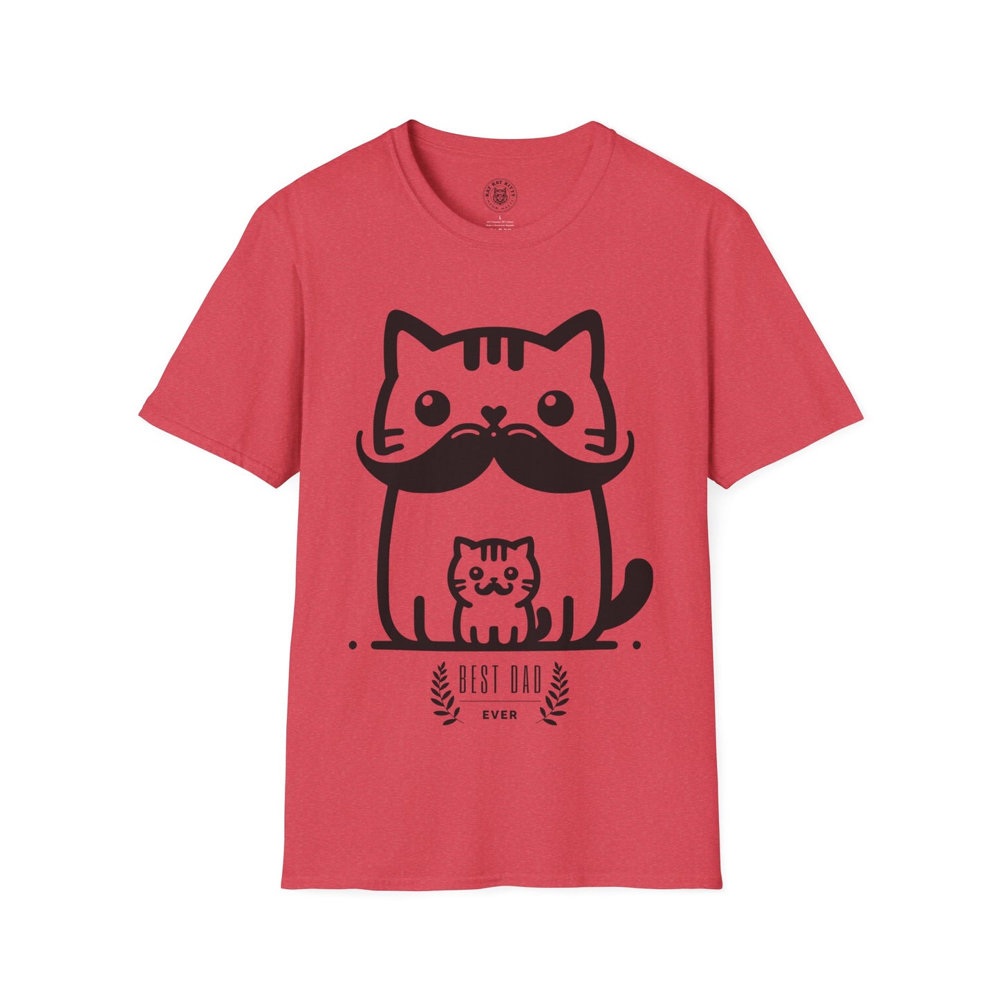 Best Dad Ever - Unisex Cat Graphic Tees | Graphic T Shirts