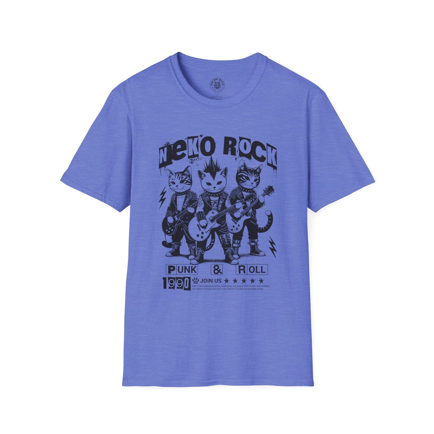 Neko Rock - Unisex Cat T-Shirt