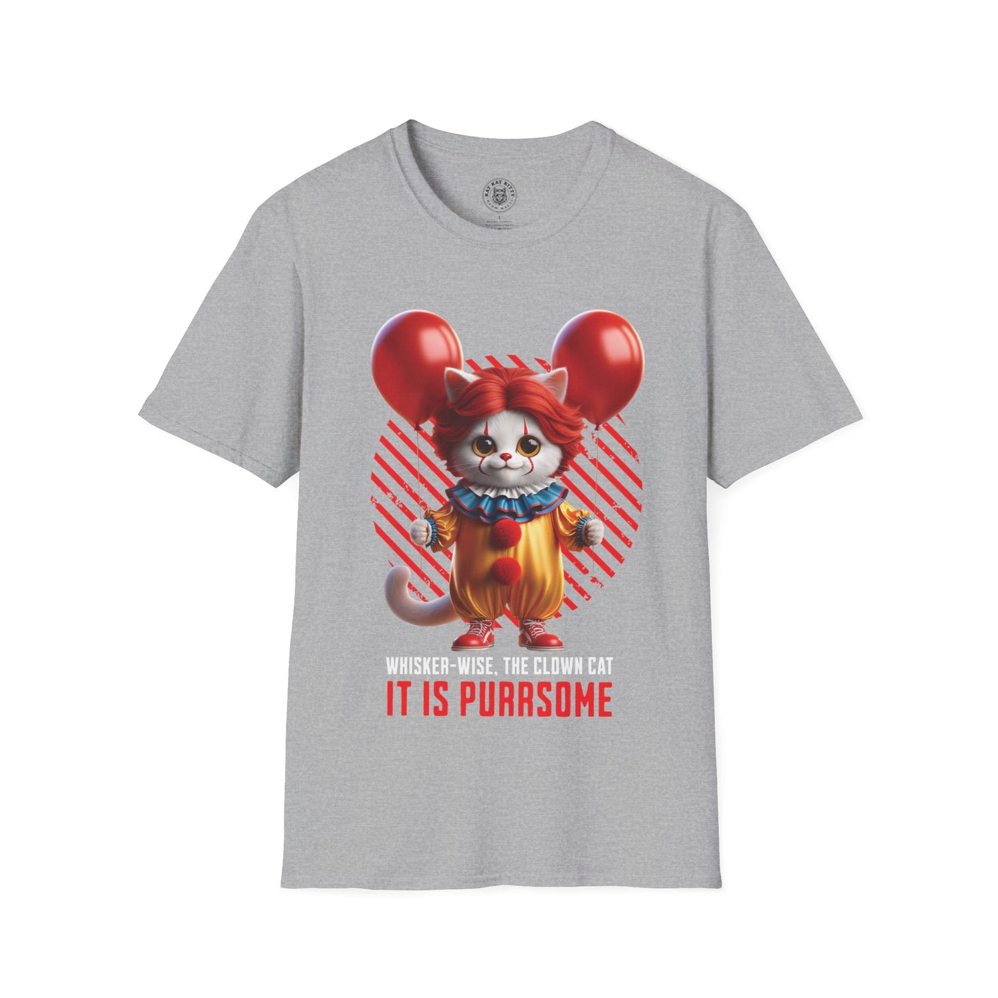 It Pennywise Cat - Unisex Cat Graphic Tees | Graphic T Shirts