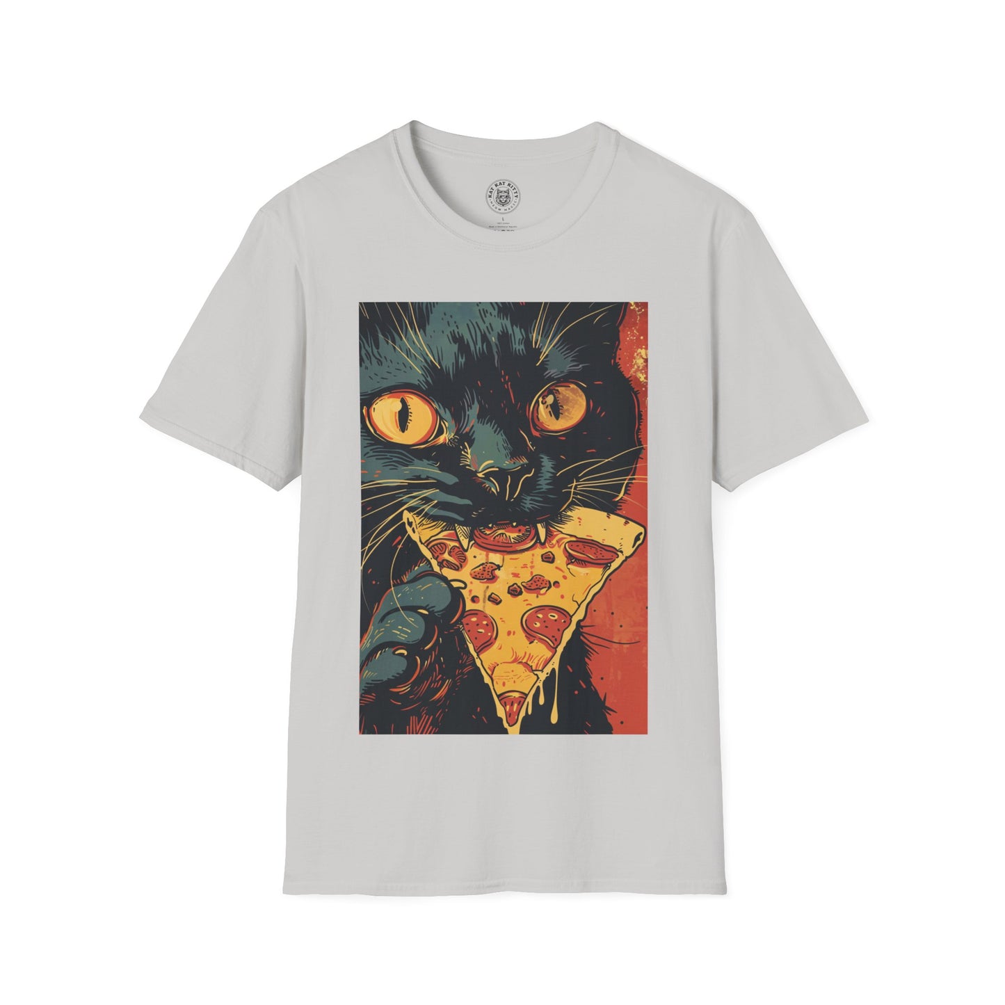 Pizza Cat - Unisex Cat Graphic Tees | Graphic T Shirts