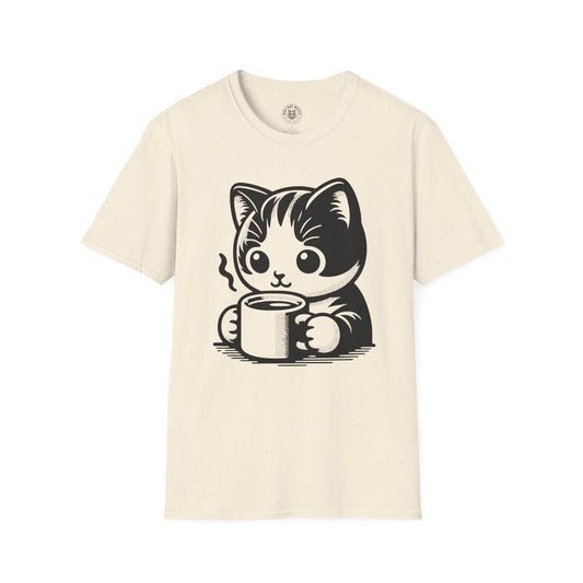 Coffee Cat - Unisex T-Shirt