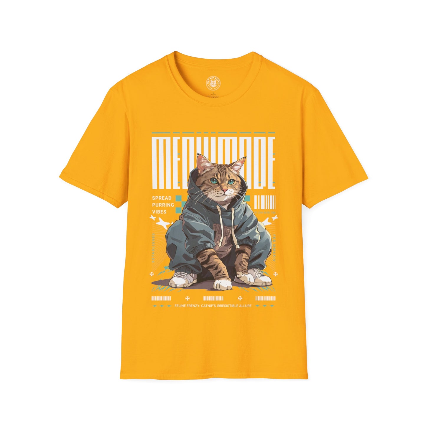 MeowMode - Unisex Cat Graphic Tees | Graphic T Shirts