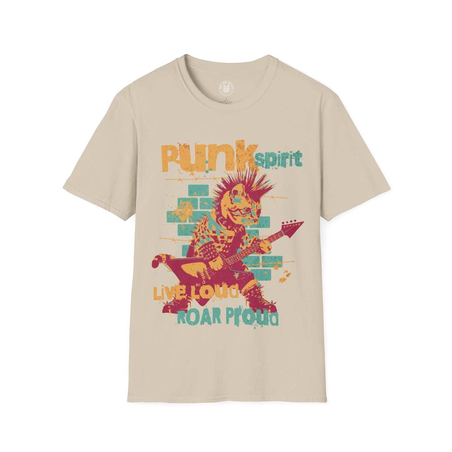 Punk Spirit - Unisex Cat Graphic Tees | Graphic T Shirts