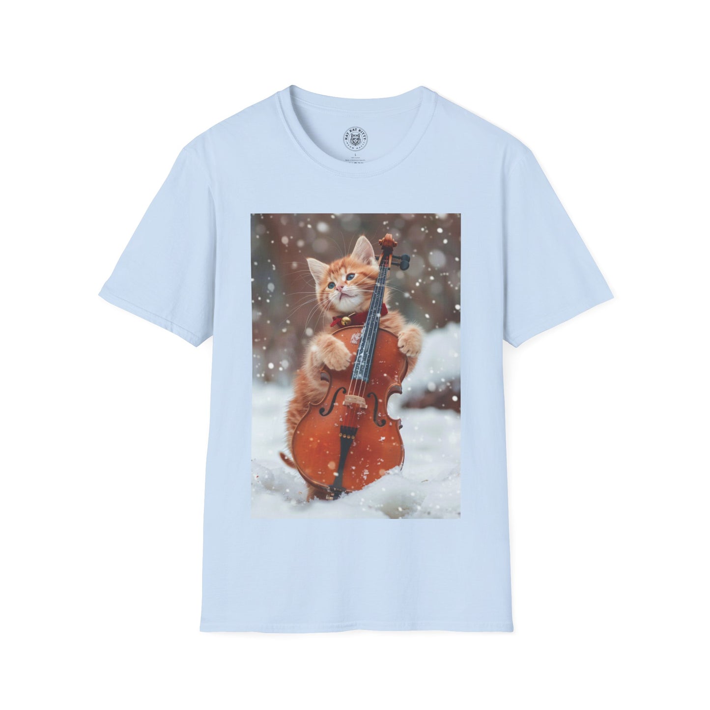 Violinist Cat - Unisex T-Shirt