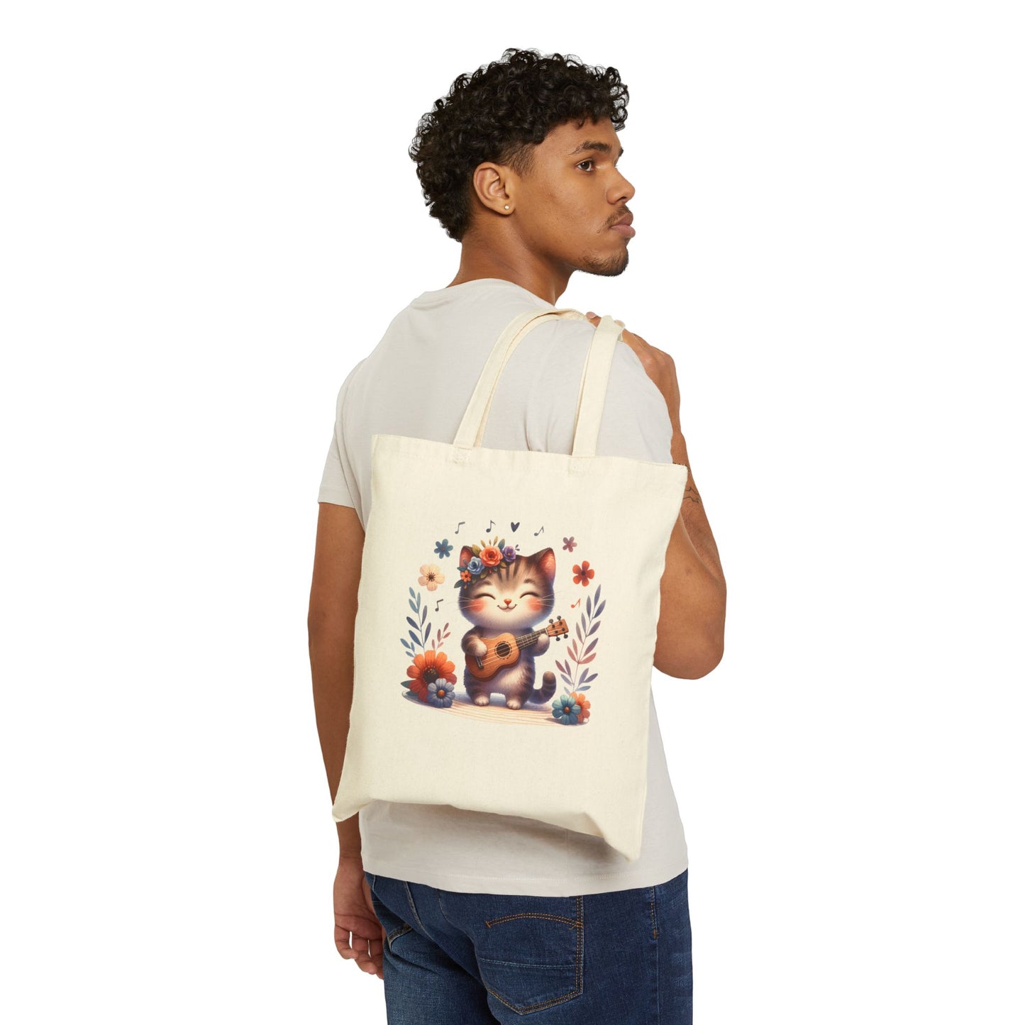 Ukelele - Cat Tote Bag