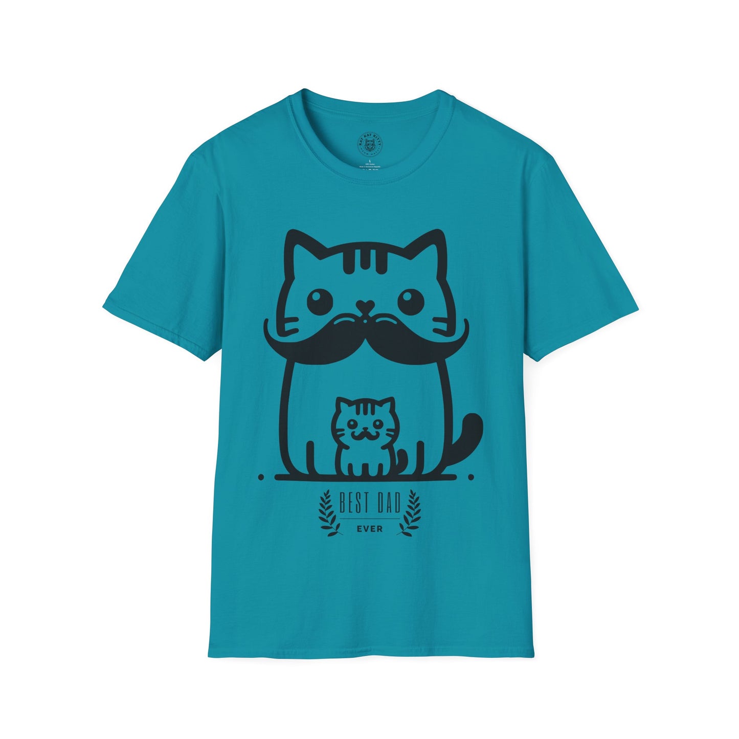 Best Dad Ever - Unisex Cat Graphic Tees | Graphic T Shirts