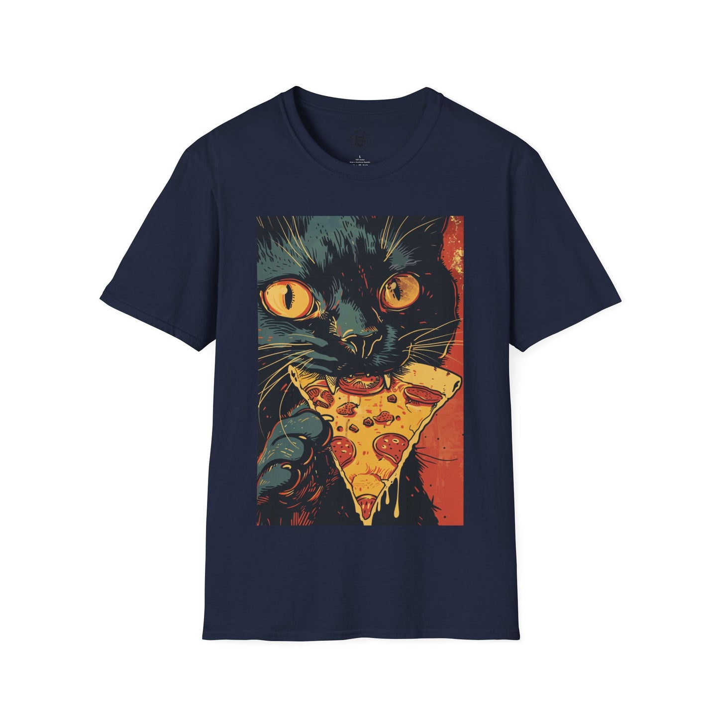 Pizza Cat - Unisex Cat Graphic Tees | Graphic T Shirts