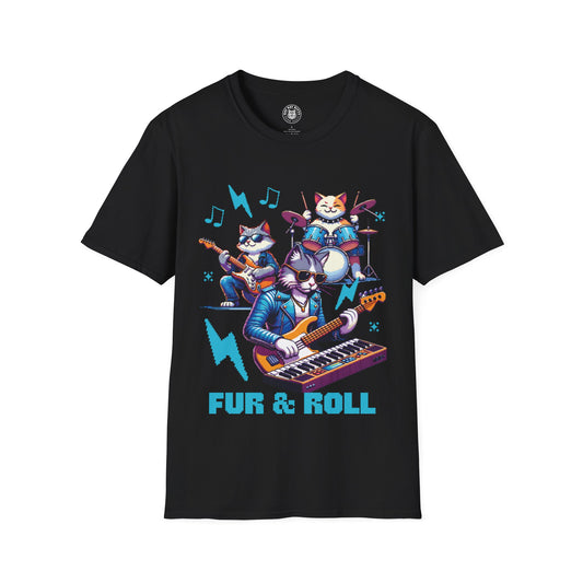 Fur & Roll - Unisex Cat Graphic Tees | Graphic T Shirts