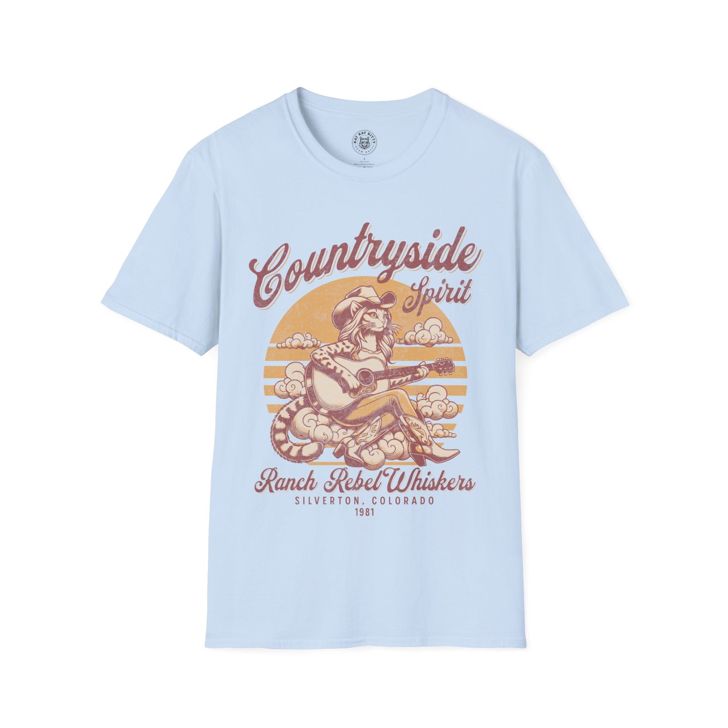 Countryside Spirit - Unisex Cat T-Shirt