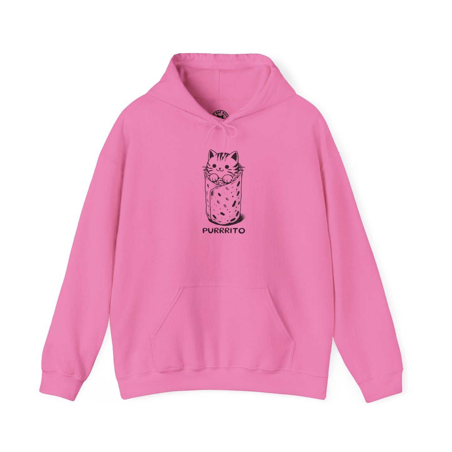 Purrrito - Unisex Heavy Blend™ Hooded Cat Sweatshirt