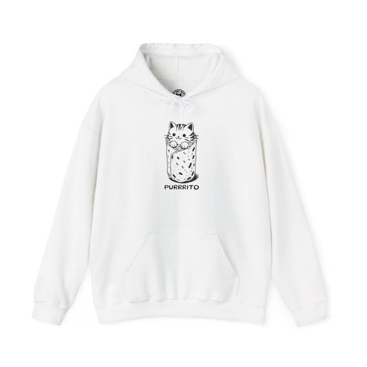 Purrrito - Unisex Heavy Blend™ Hooded Cat Sweatshirt