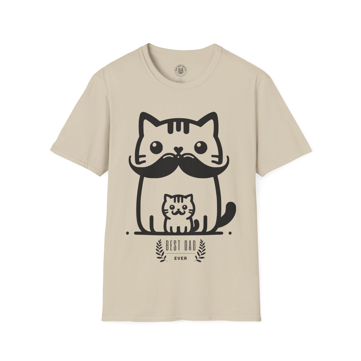 Best Dad Ever - Unisex Cat Graphic Tees | Graphic T Shirts