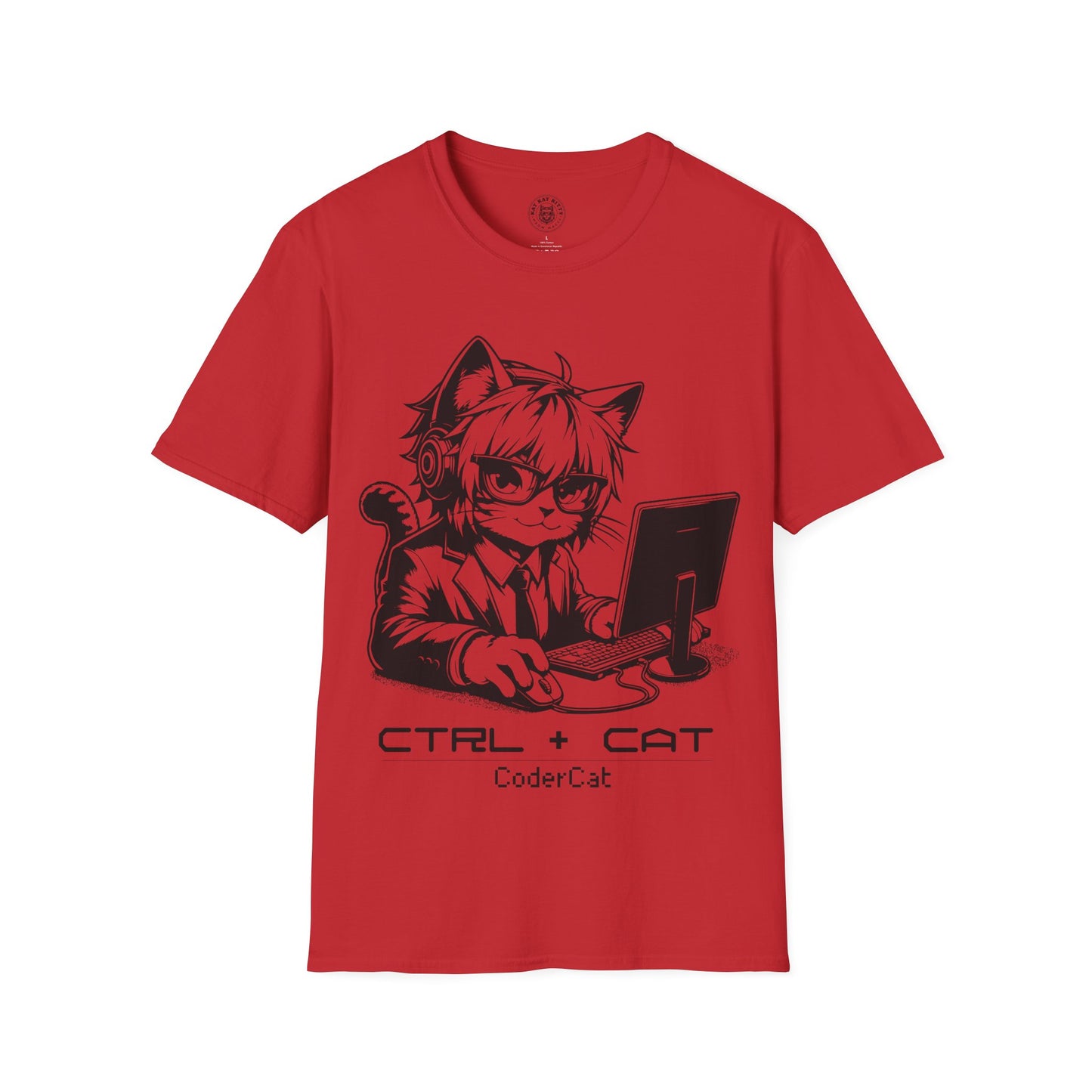 Coder Cat - Unisex Cat Graphic Tees | Graphic T Shirts