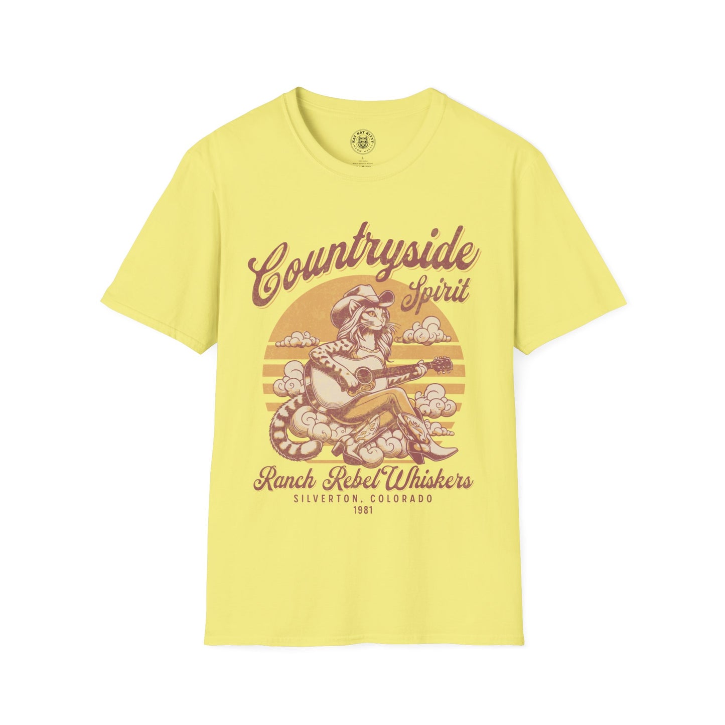 Countryside Spirit - Unisex Cat T-Shirt