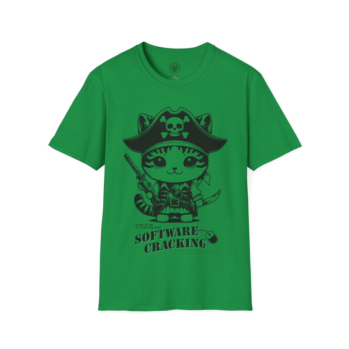 Software Cracker Cat - Unisex T-Shirt