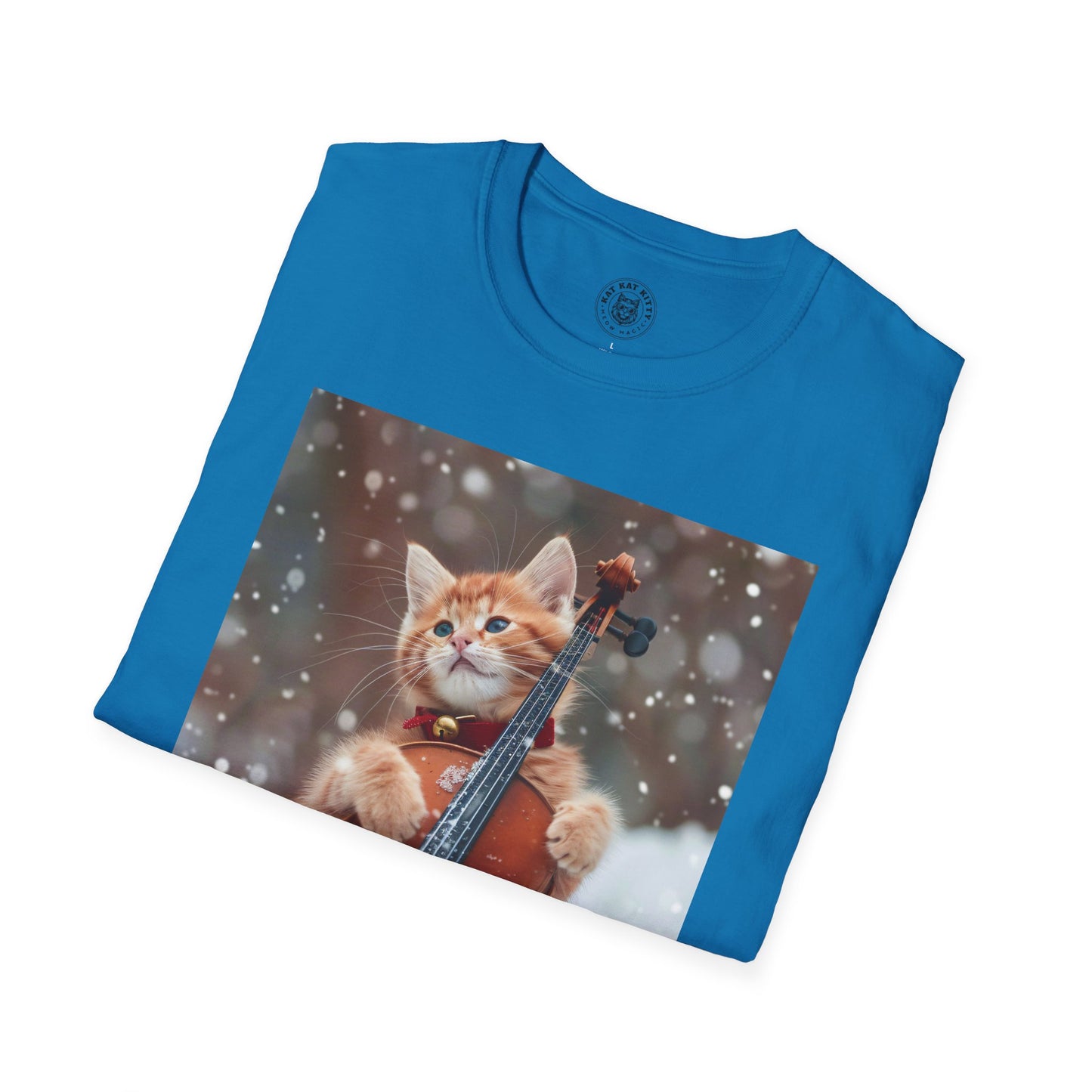 Violinist Cat - Unisex T-Shirt