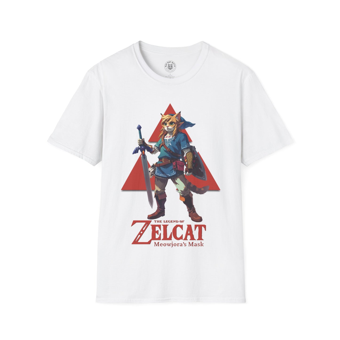 The Legend of Zelcat - Meowjora´s Mask - Unisex T-shirt