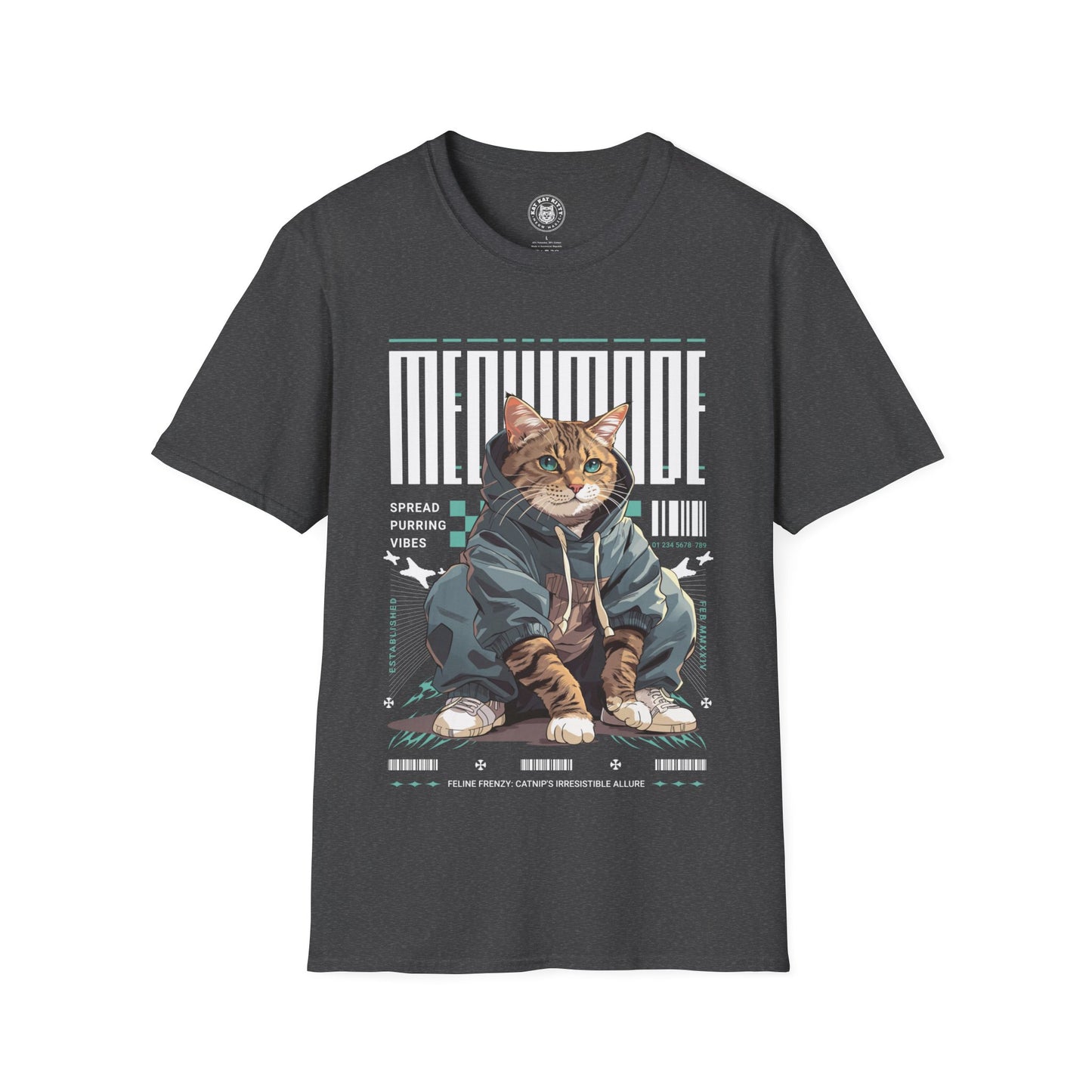 MeowMode - Unisex Cat Graphic Tees | Graphic T Shirts