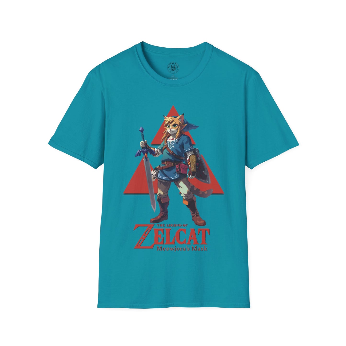 The Legend of Zelcat - Meowjora´s Mask - Unisex T-shirt