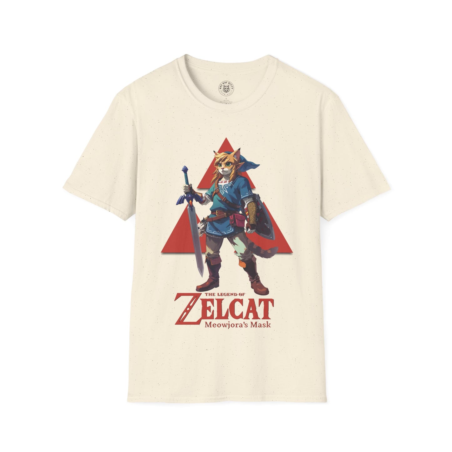 The Legend of Zelcat - Meowjora´s Mask - Unisex T-shirt