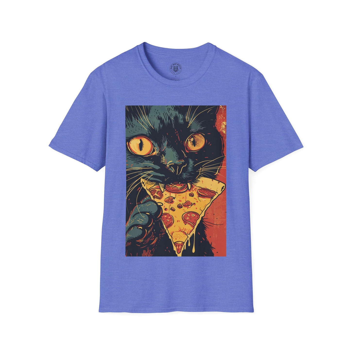 Pizza Cat - Unisex Cat Graphic Tees | Graphic T Shirts