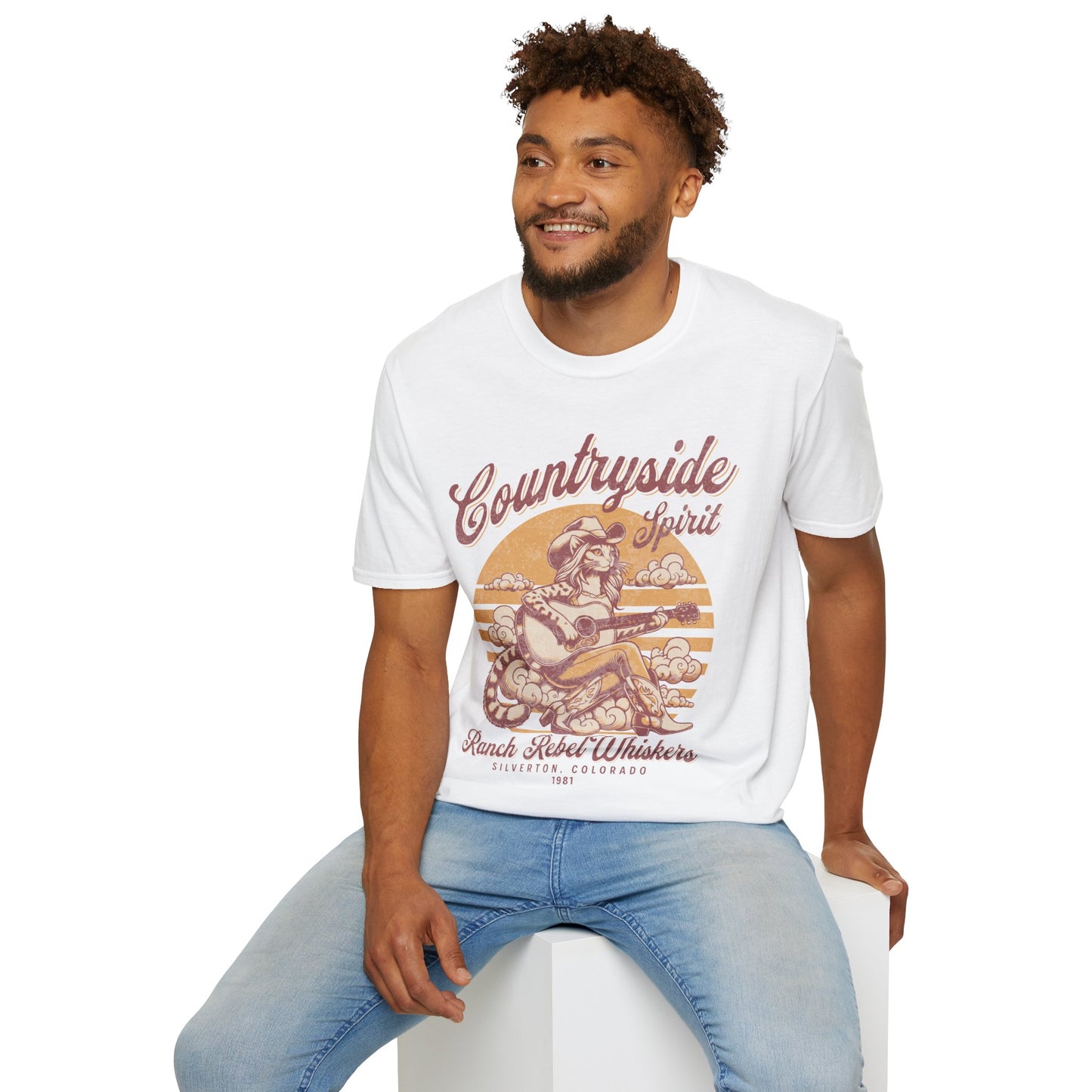 Countryside Spirit - Unisex Cat T-Shirt