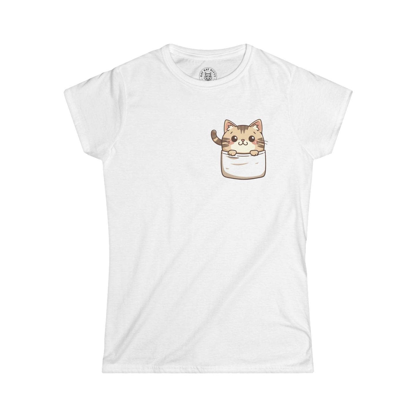 Cat In Pocket 3 - Women's Cat Graphic Tees | Graphic T Shirts