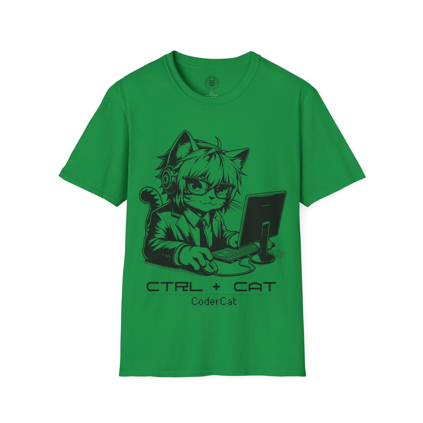 Coder Cat - Unisex Cat Graphic Tees | Graphic T Shirts