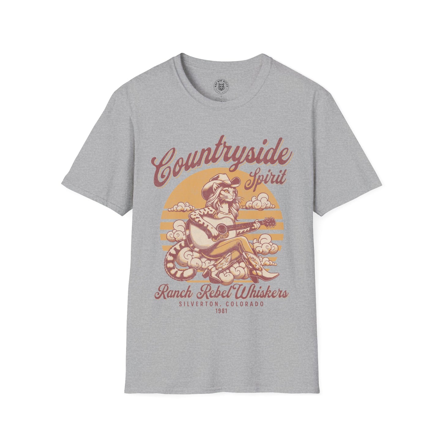 Countryside Spirit - Unisex Cat T-Shirt