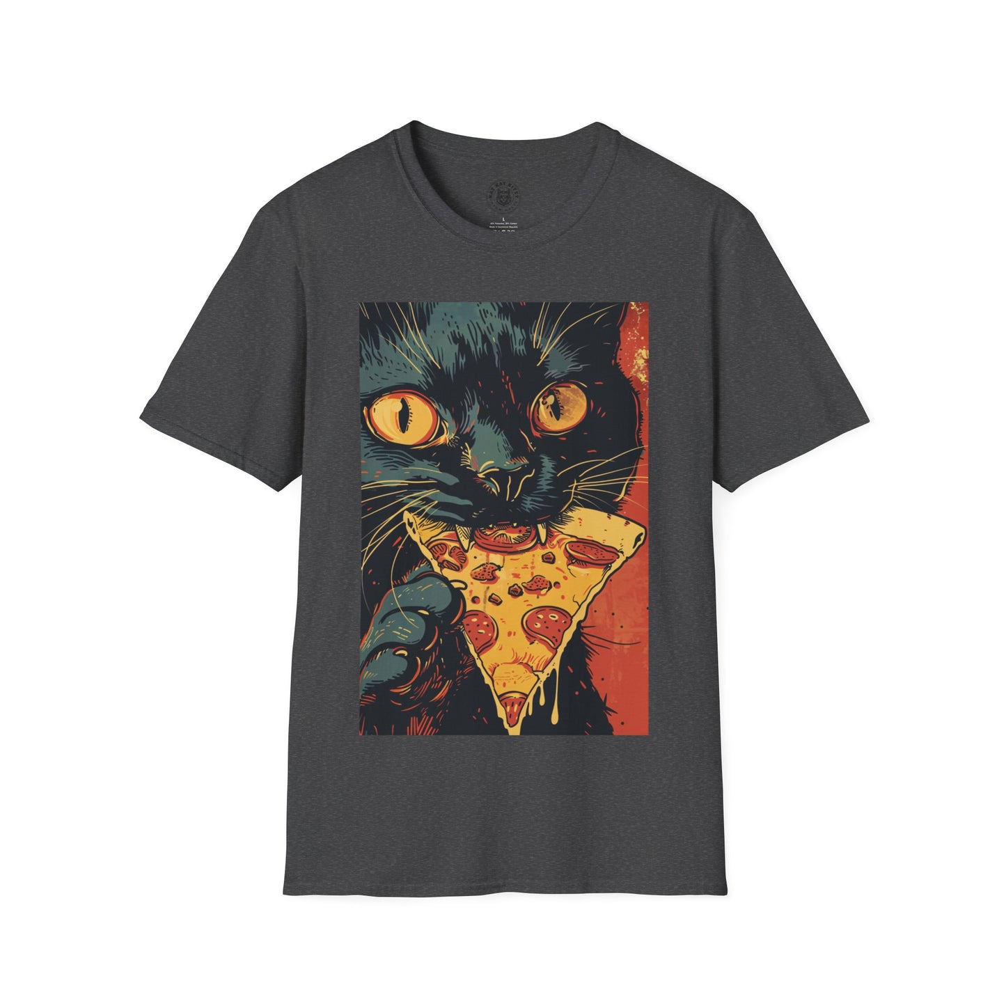 Pizza Cat - Unisex Cat Graphic Tees | Graphic T Shirts