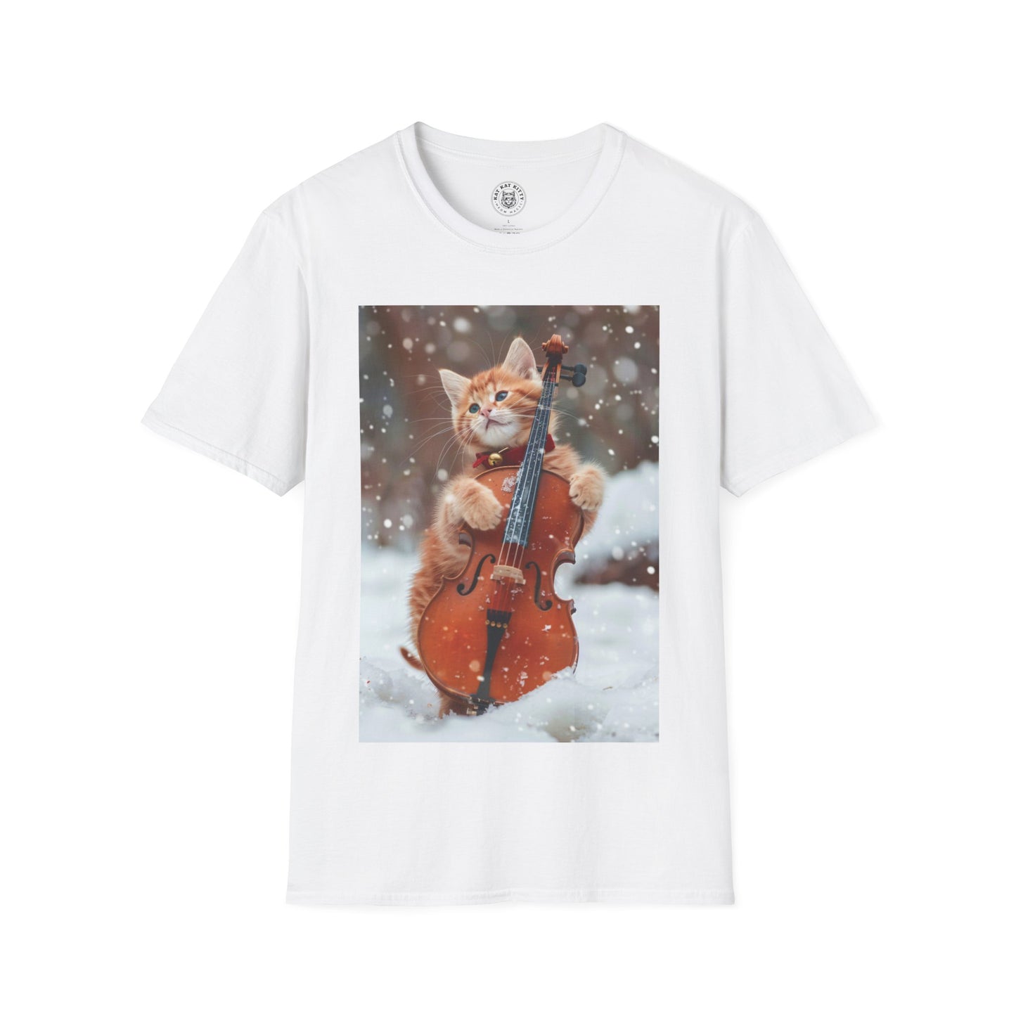 Violinist Cat - Unisex T-Shirt