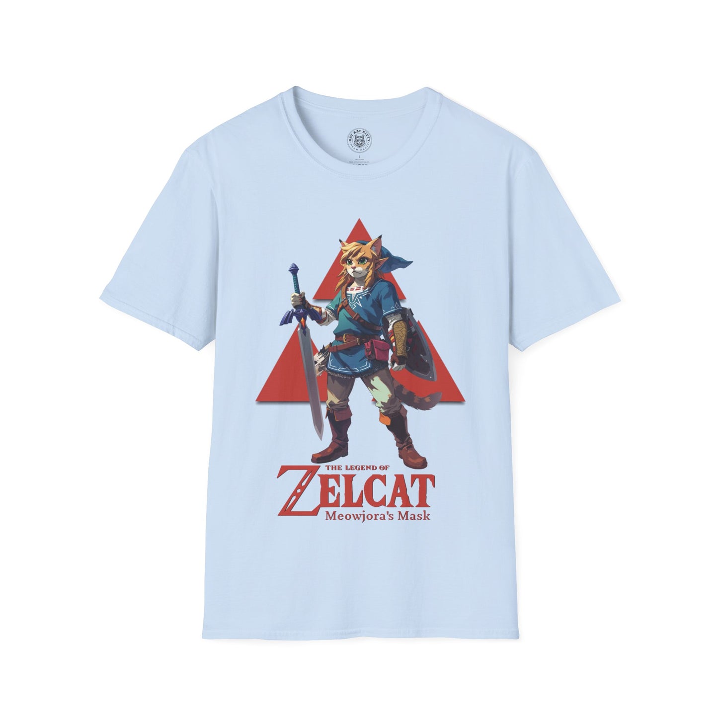 The Legend of Zelcat - Meowjora´s Mask - Unisex T-shirt