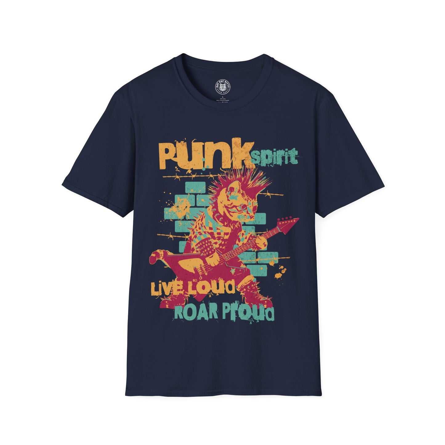 Punk Spirit - Unisex Cat Graphic Tees | Graphic T Shirts