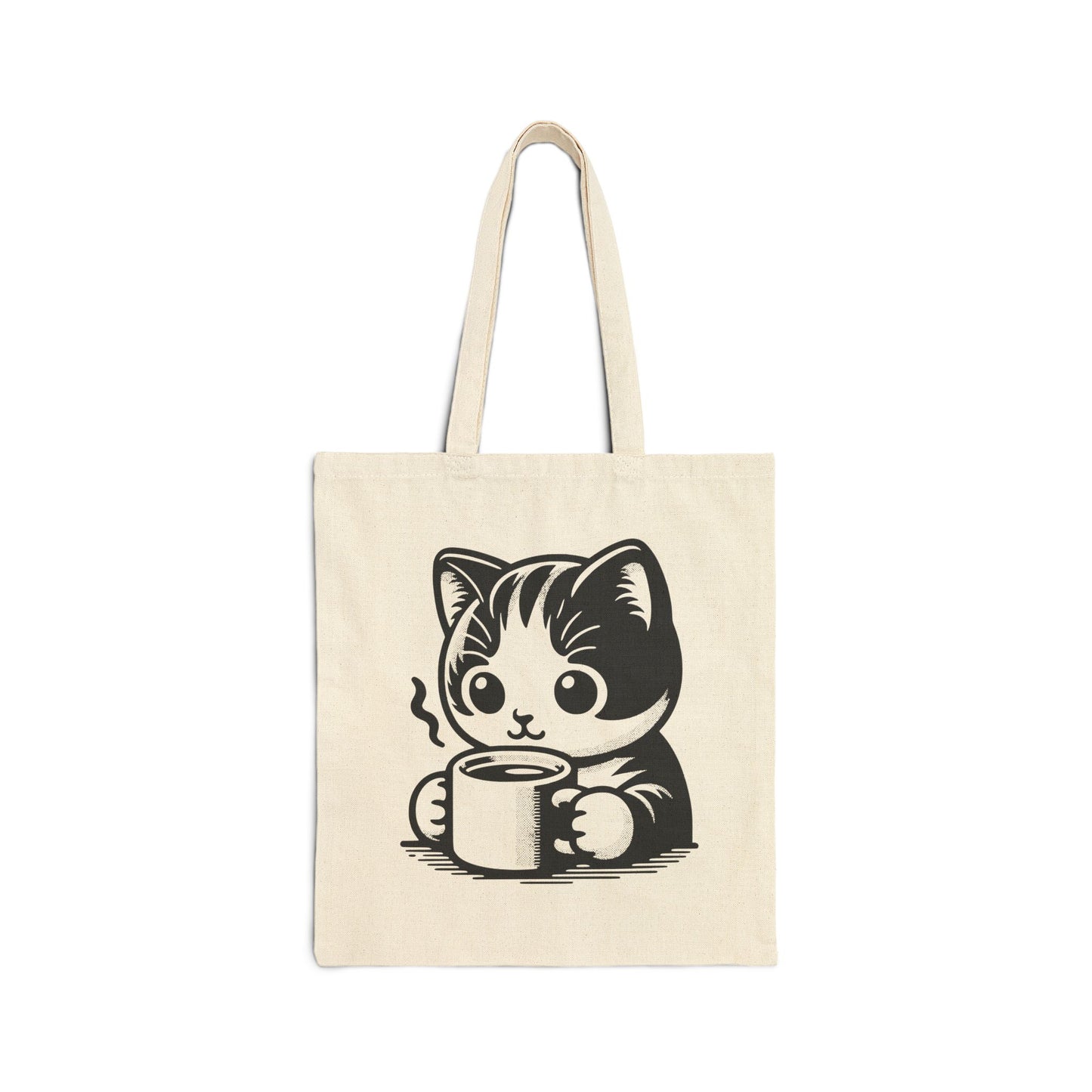 Coffee Cat - Cat Tote Bag