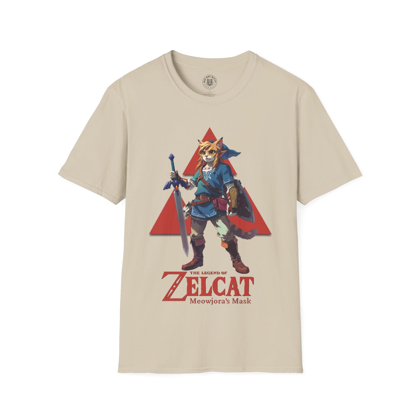 The Legend of Zelcat - Meowjora´s Mask - Unisex T-shirt