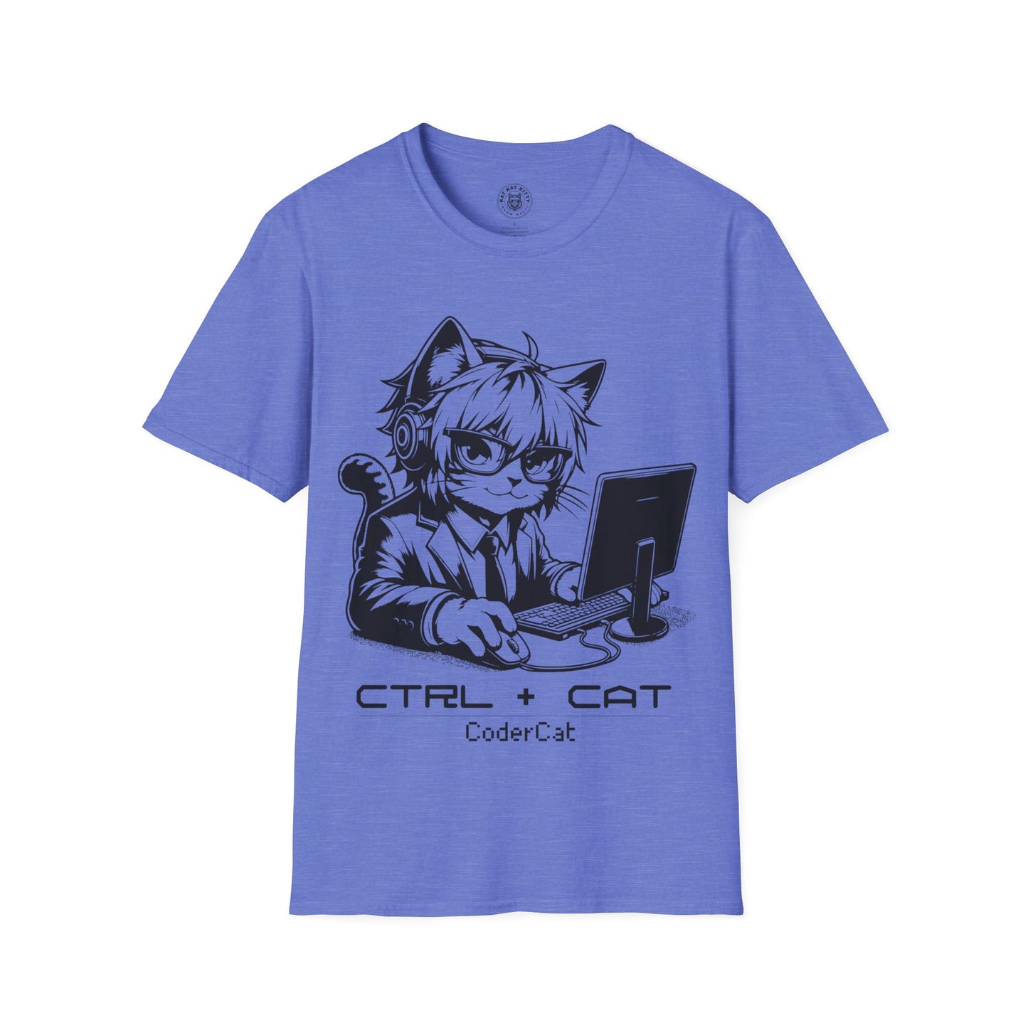 Coder Cat - Unisex Cat Graphic Tees | Graphic T Shirts