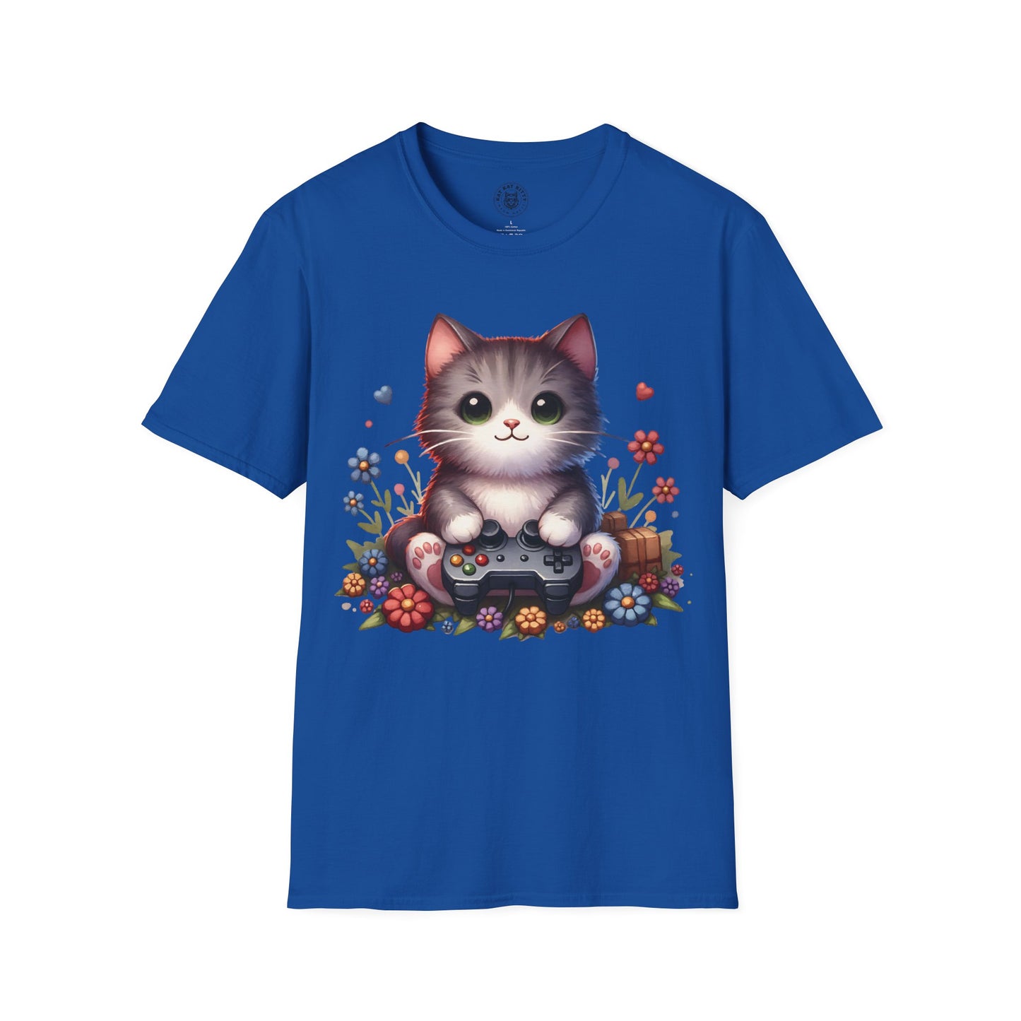 Gamer Cat - Unisex Cat Graphic Tees | Graphic T Shirts