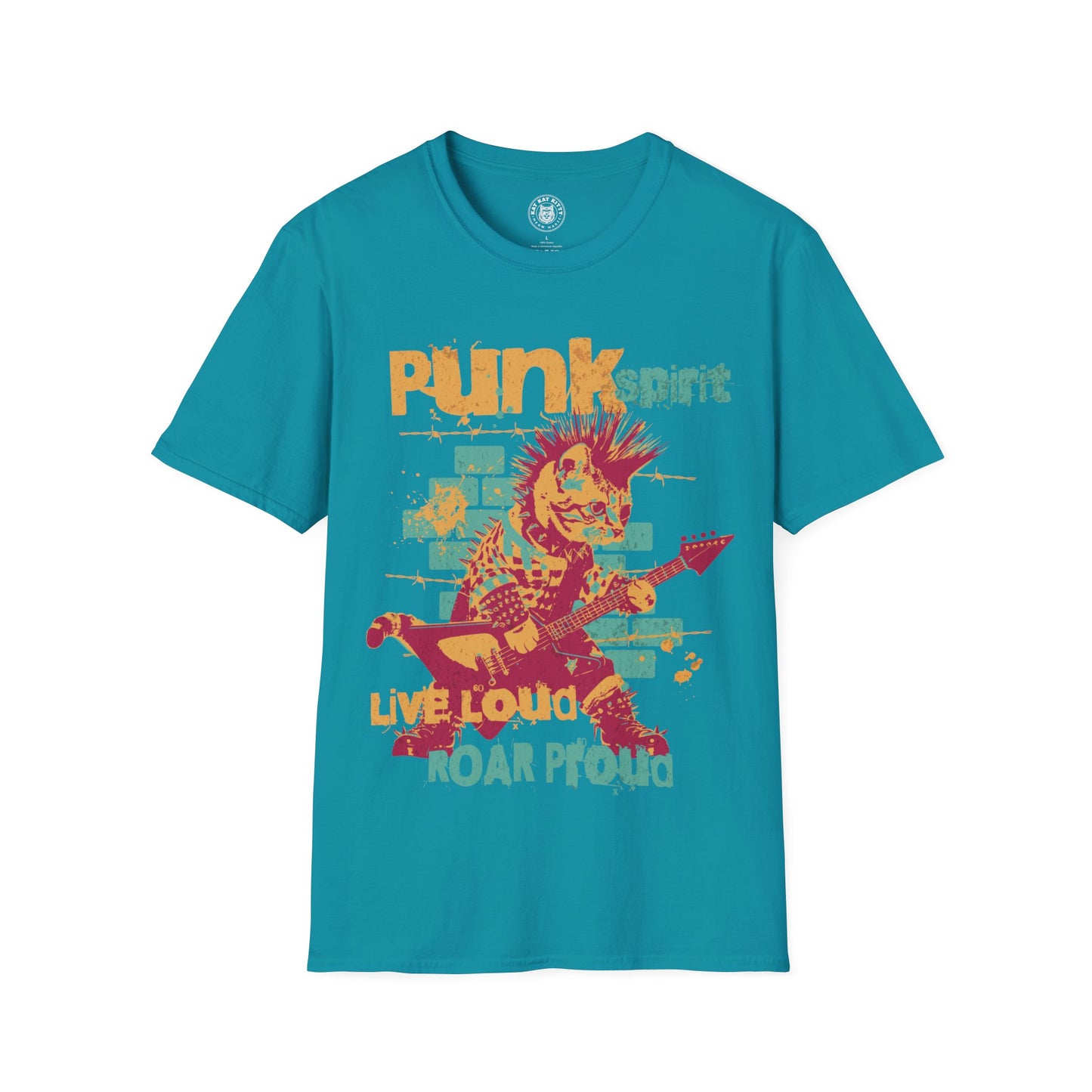 Punk Spirit - Unisex Cat Graphic Tees | Graphic T Shirts