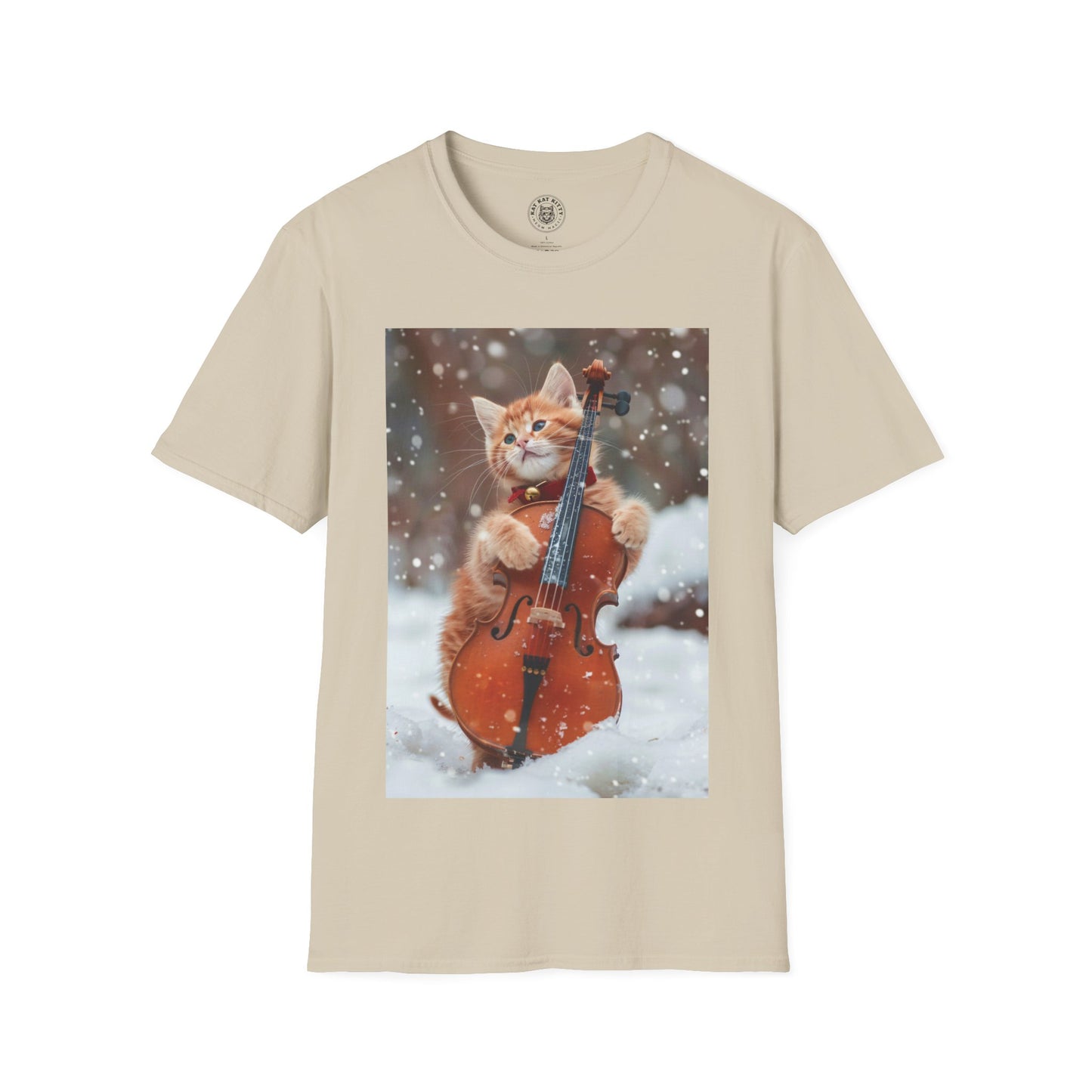 Violinist Cat - Unisex T-Shirt