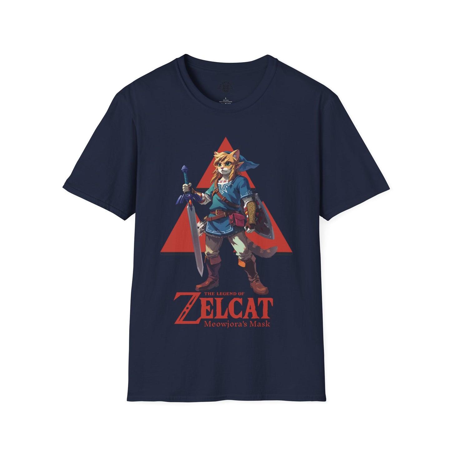 The Legend of Zelcat - Meowjora´s Mask - Unisex T-shirt