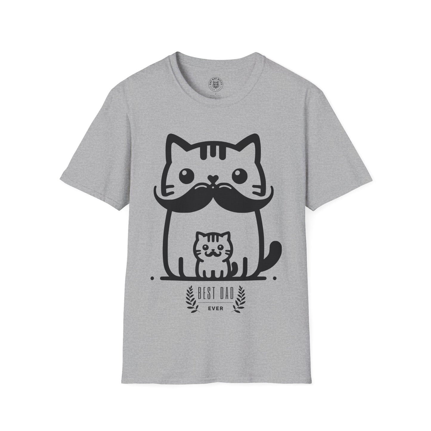 Best Dad Ever - Unisex Cat Graphic Tees | Graphic T Shirts