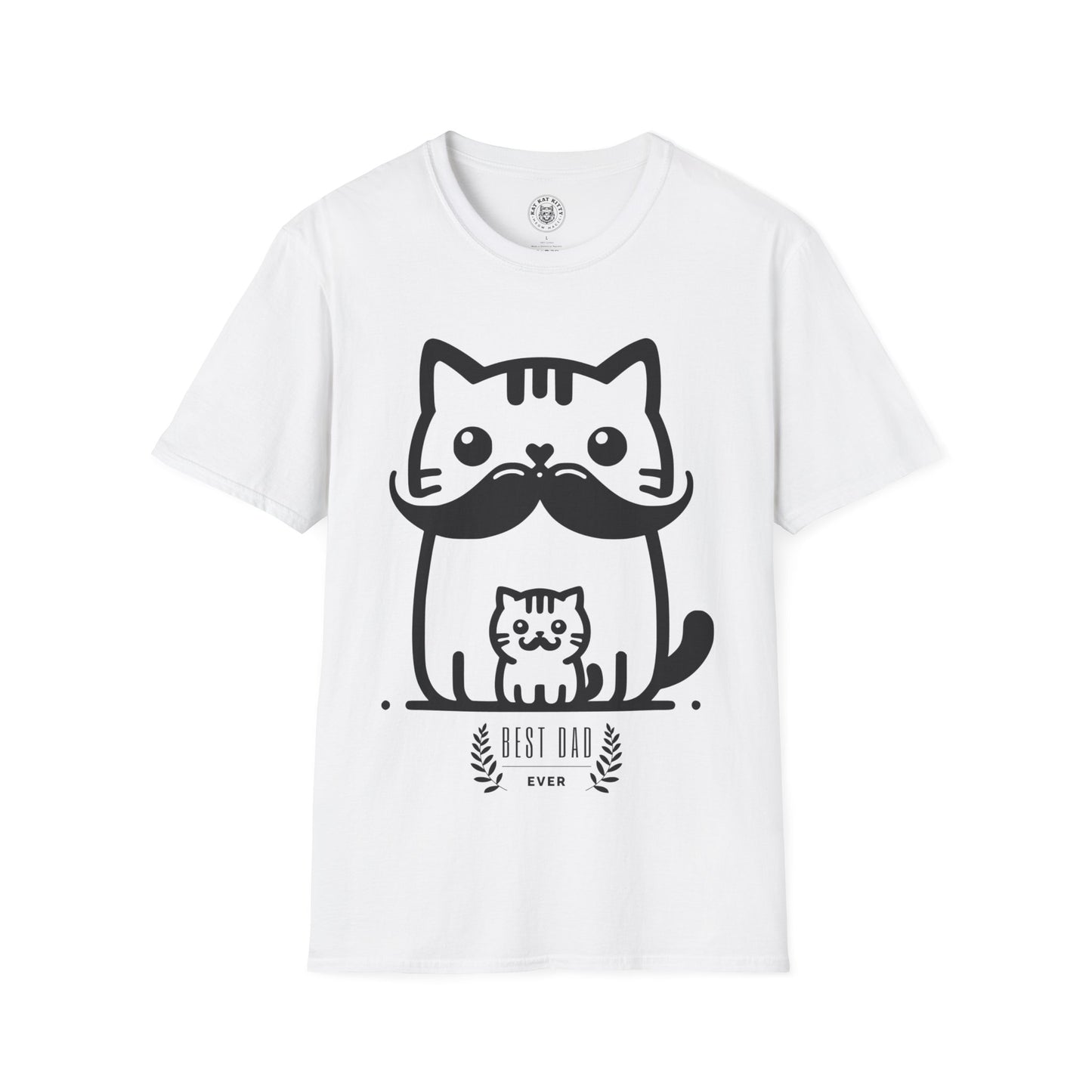 Best Dad Ever - Unisex Cat Graphic Tees | Graphic T Shirts