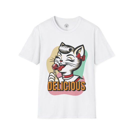 Delicious - Unisex Cat Graphic Tees | Graphic T Shirts