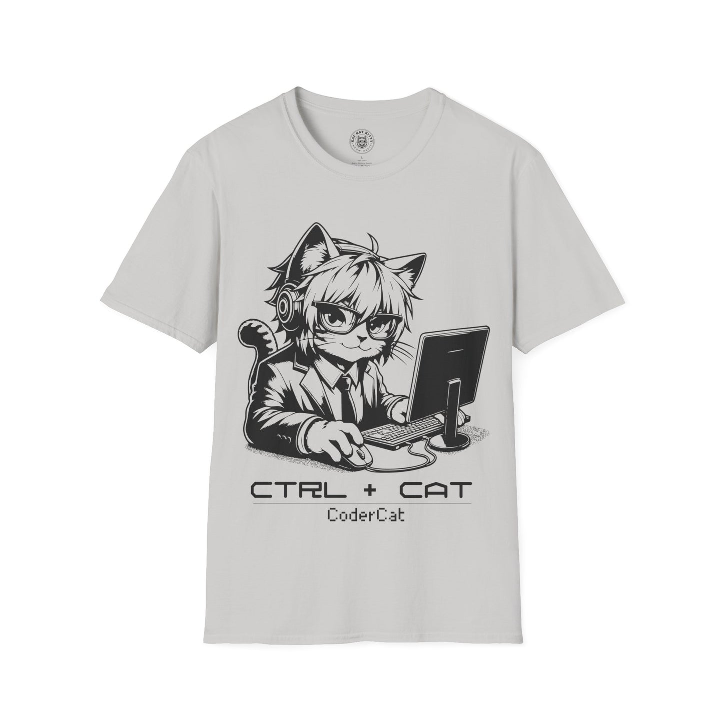 Coder Cat - Unisex Cat Graphic Tees | Graphic T Shirts